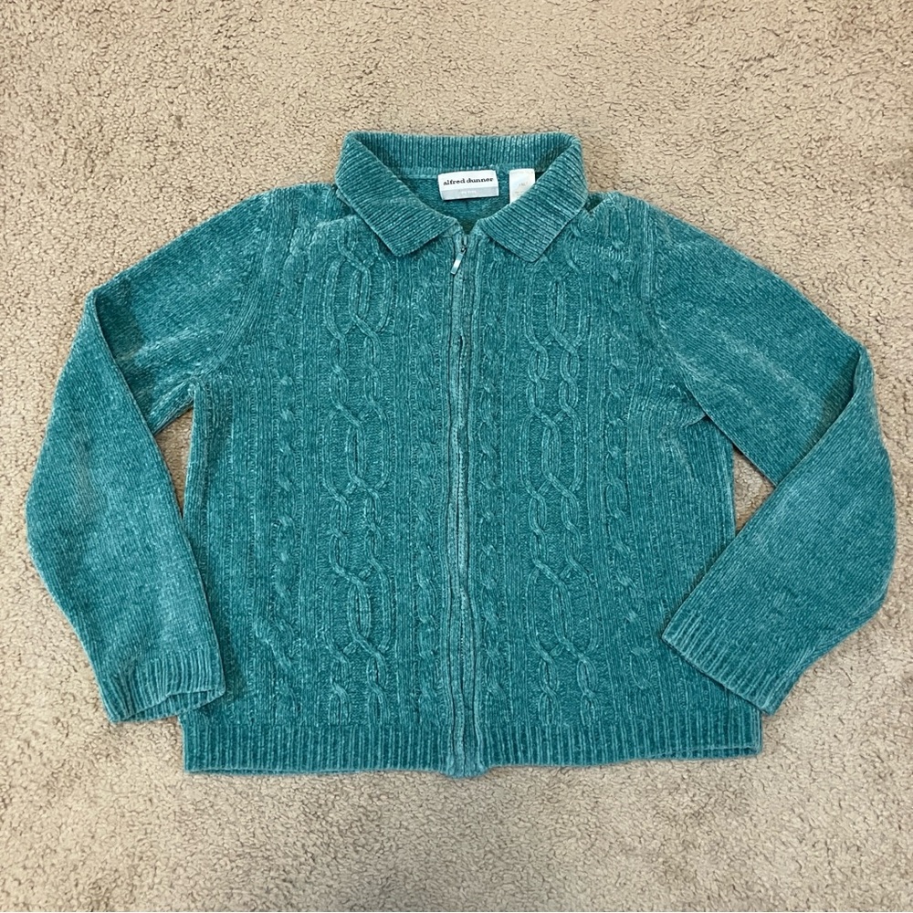 3 for $30 🎁 Alfred Dunner Women’s Jacket XLP Cardigan Sweater Sweatshirt Petite